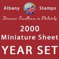 2000 Year Set of 3 Minisheets