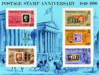 1990 Postage Stamp Anniversary MS