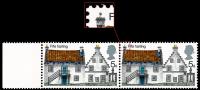 SOLD! 1970 British Rural Architecture 5d - Lemon Omitted From Left Chimney (ACTUAL ITEM)