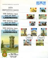 1978 Definitives Landmarks & Queens Portrait 5 covers