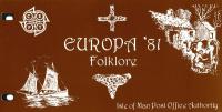 1981 Europa Folklore pack