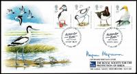 1989 RSPB Birds, Magnus Magnusson (Unaddressed & Autographed, Acutal Item)