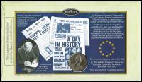 1998 Britain in Europe 25 Years, Edward Heath (Unaddressed & Autographed, Actual Item)