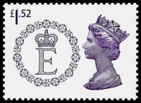 2015 £1.52p Queen's Flag (Not In SG Cat)