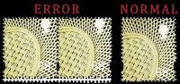 NI93 68p Vase Pattern - Pair of Misperf Errors (ACTUAL ITEM)