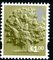SG EN35  £1 Oak Tree