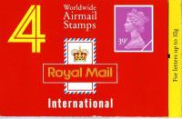 SG: GM1 Machin £1.56p with low crown height on front cover (w)