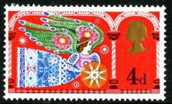 1969 4d Christmas with 3.5mm centre band