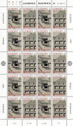 1987 15p Europa Architecture Stamp Sheet