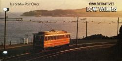 1988 Manx Railways Low Values pack