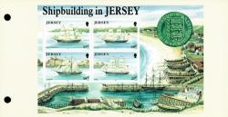 1992 Jersey Shipbuilding MS pack