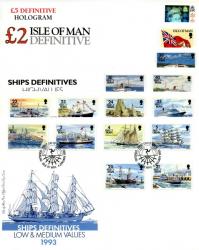 1993 Ships definitives 6 covers