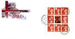 1996 European Football Championship 25px8 Royal Mail Cover