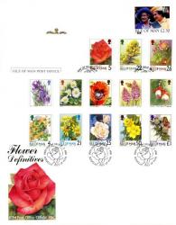 1998 Flower definitives 4 covers