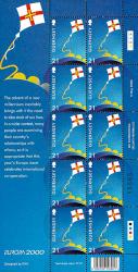 2000 21p Europa Stamp Sheet