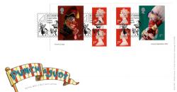 2001 4th September Punch & Judy PM3 Booklet 4x 1st & SG2230-2231 (ACTUAL ITEM)