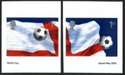 2002 World Cup Self-adhesive 2 Stamps (SG2293-2294)