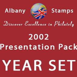 2002 Year Set Of 14 Presentation Packs