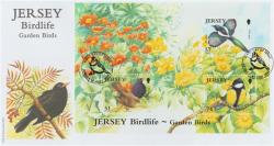 2007 Jersey Bird Life 3 x stamps MS