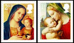2013 Christmas Booklet Stamps (SG3542-3543.)