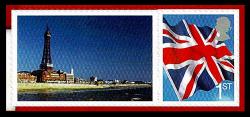2014 Smilers Autumn Stampex British Seaside Stamp with Label (Label may vary)