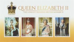 2015 Queen Elizabeth 2nd Longest Reigning Monarch MS