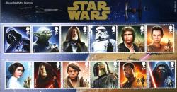 2015 Star Wars Pack containing Miniature Sheet