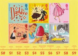 2016 Pop Culture of the 1950's 6 x stamps MS