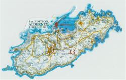 2017 Alderney Burhou Map MS