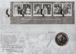 2017 Royal Wedding Platinum Anniversary coin cover