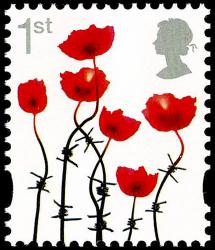 2018 1st WWI Poppies (SG3717, DY26)
