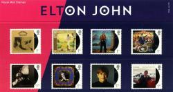 2019 Elton John Pack containing Miniature Sheet