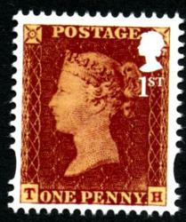 2019 Queen Victoria 1st Penny Red (From DY30 Queen Victoria Prestige Booklet)
