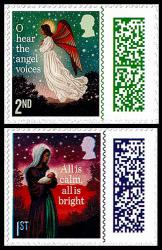 2023 Christmas Booklet Stamps (SG5100-5101.)