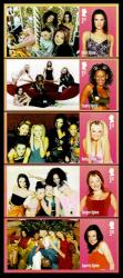 2024 Spice Girls Off Stage 5x Smilers Stamps with Labels (Labels may vary from shown)