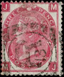 SG102/3 (J30) - Unusual Registered Postmark from Stratford London PO (few short perfs)