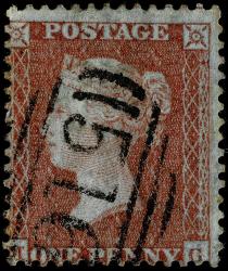 SG29 Red-Brown, Very Fine Used 516 Marlborough on Very Blued Paper