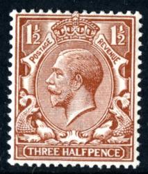 SG362 1½d Red-Brown