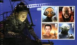 SG3759c  2017 Star Wars 4 x stamps including Yoda