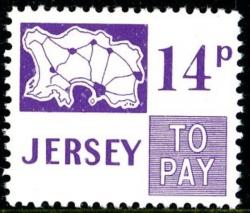 SG: D18  1971 14p violet