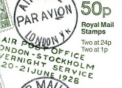 SG: FB64 50p Postal History 1