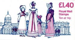 SG: FM3b £1.40p Costumes 1800 - 1815 RM