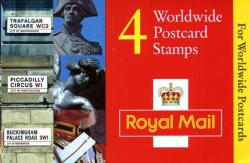 SG: GL3a Machin £1.48p Elliptical Postcards (w) with validity notice inside