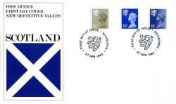 Scotland 1983 27th April 16p,20½p,28p Edinburgh CDS post office cover