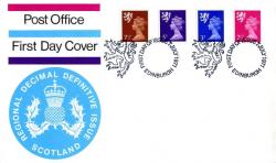 Scotland 1971 7th July 2½p,3p,5p,7½p Edinburgh CDS post office cover