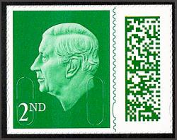 V5000a 2nd Holly Green MPIL M23L, Booklet Backing