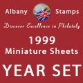 1999 Year Set of 2 Minisheets