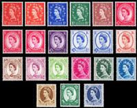 1958-65 Multiple Crowns (SG570-586)