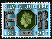 1977 Silver Jubilee 8½p