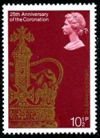 1978 Coronation Anniv 10½p